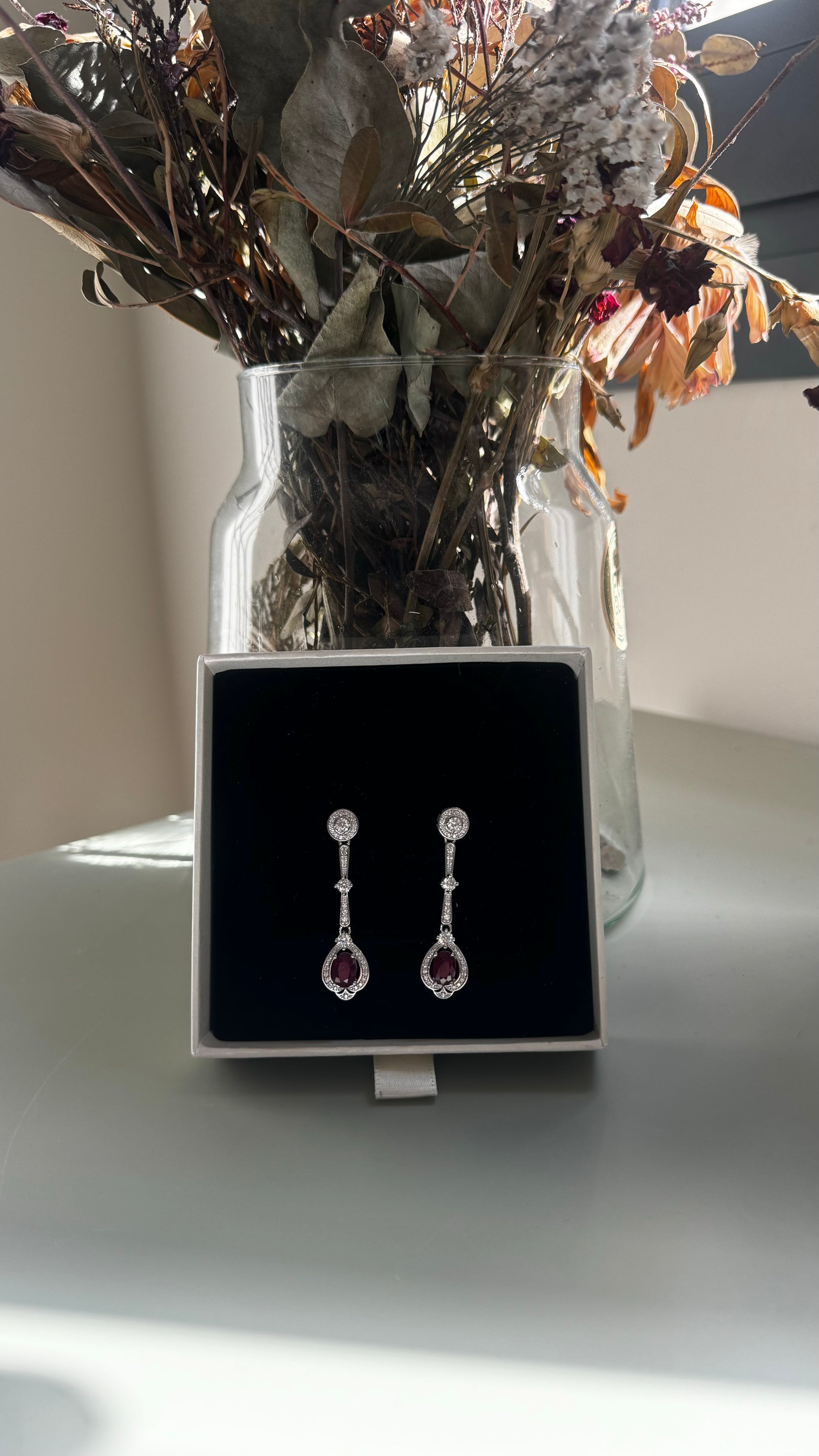 Pendientes Alcázar Esmeralda