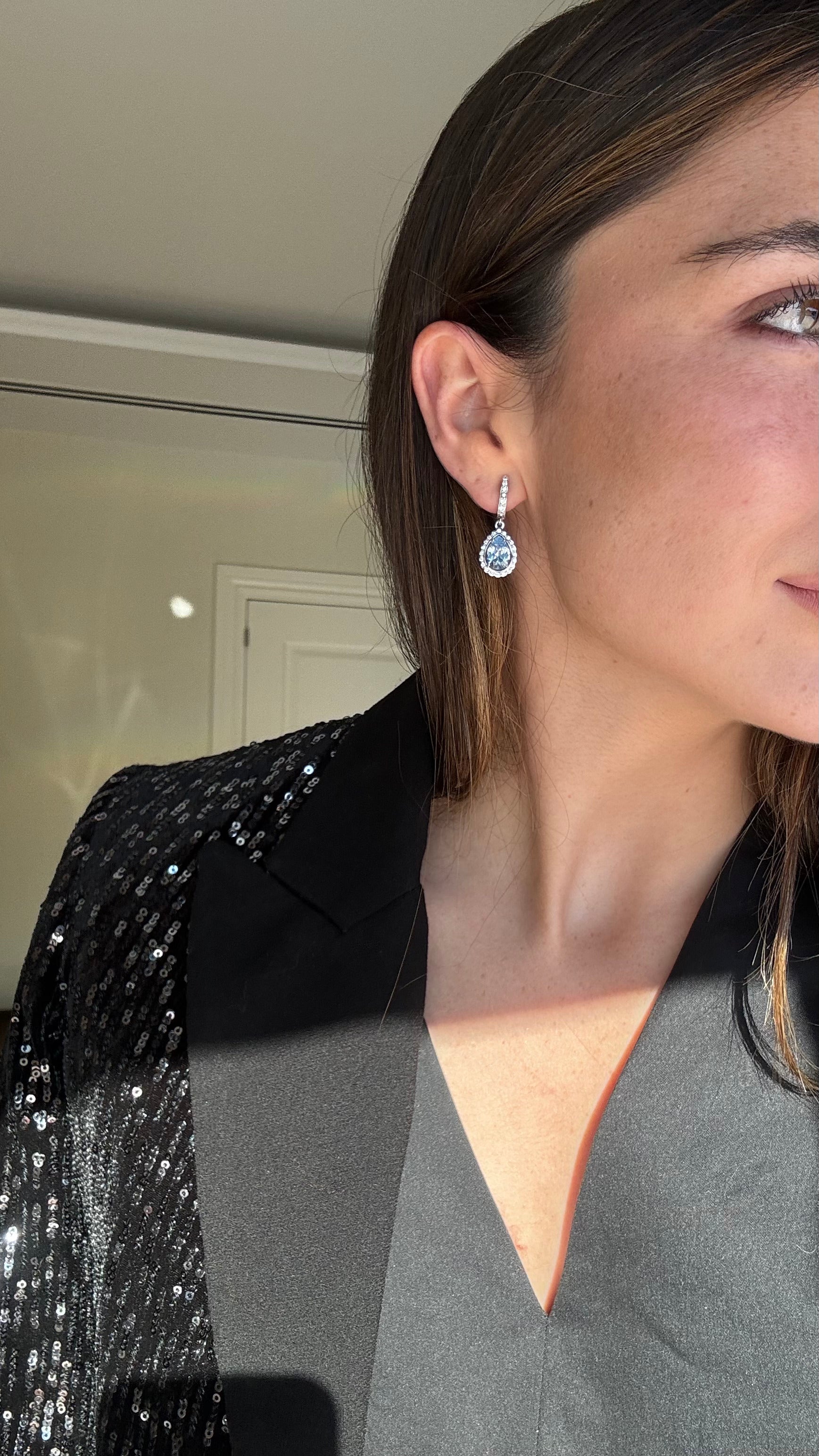 Pendientes Gota de Cielo