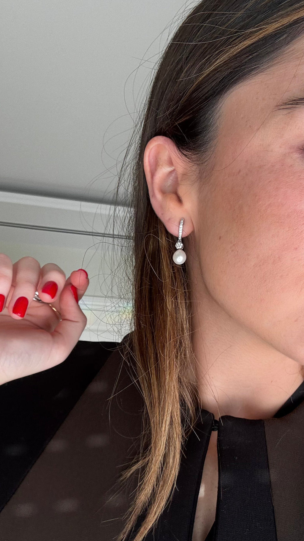 Pendientes Perla del Sur