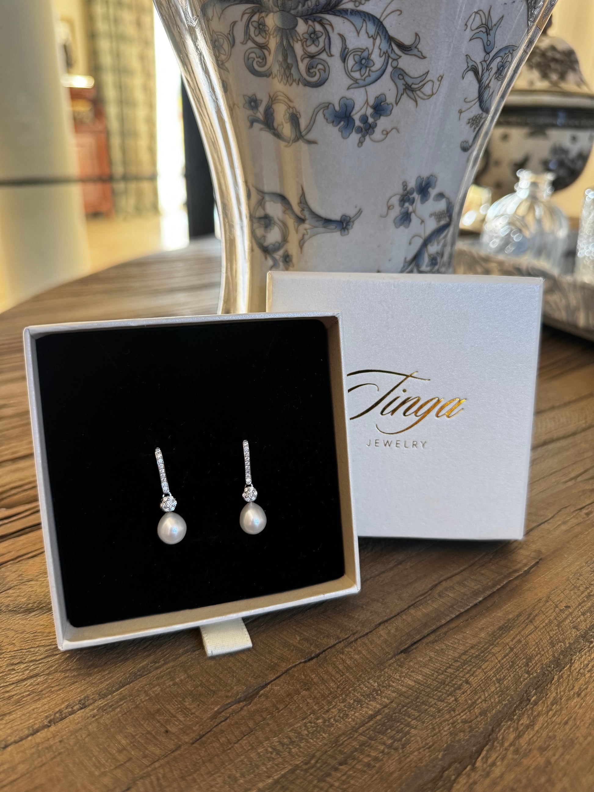 Pendientes Perla del Sur