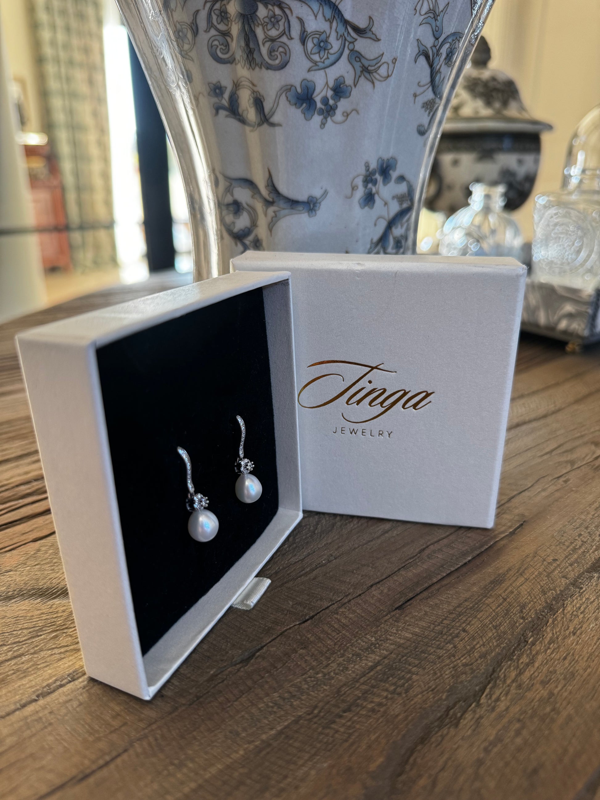 Pendientes Perla del Sur