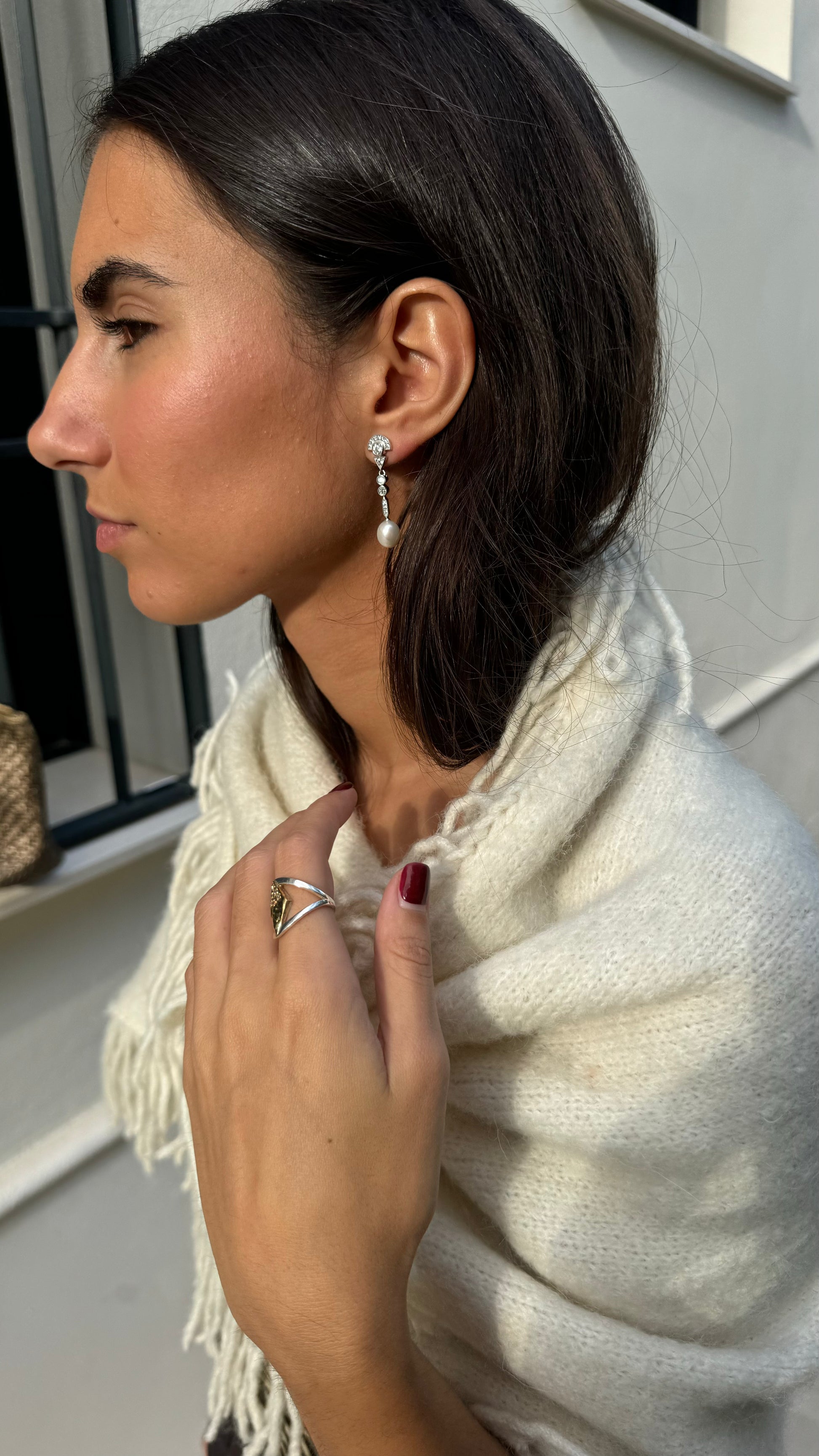 Pendientes Arco de Luna