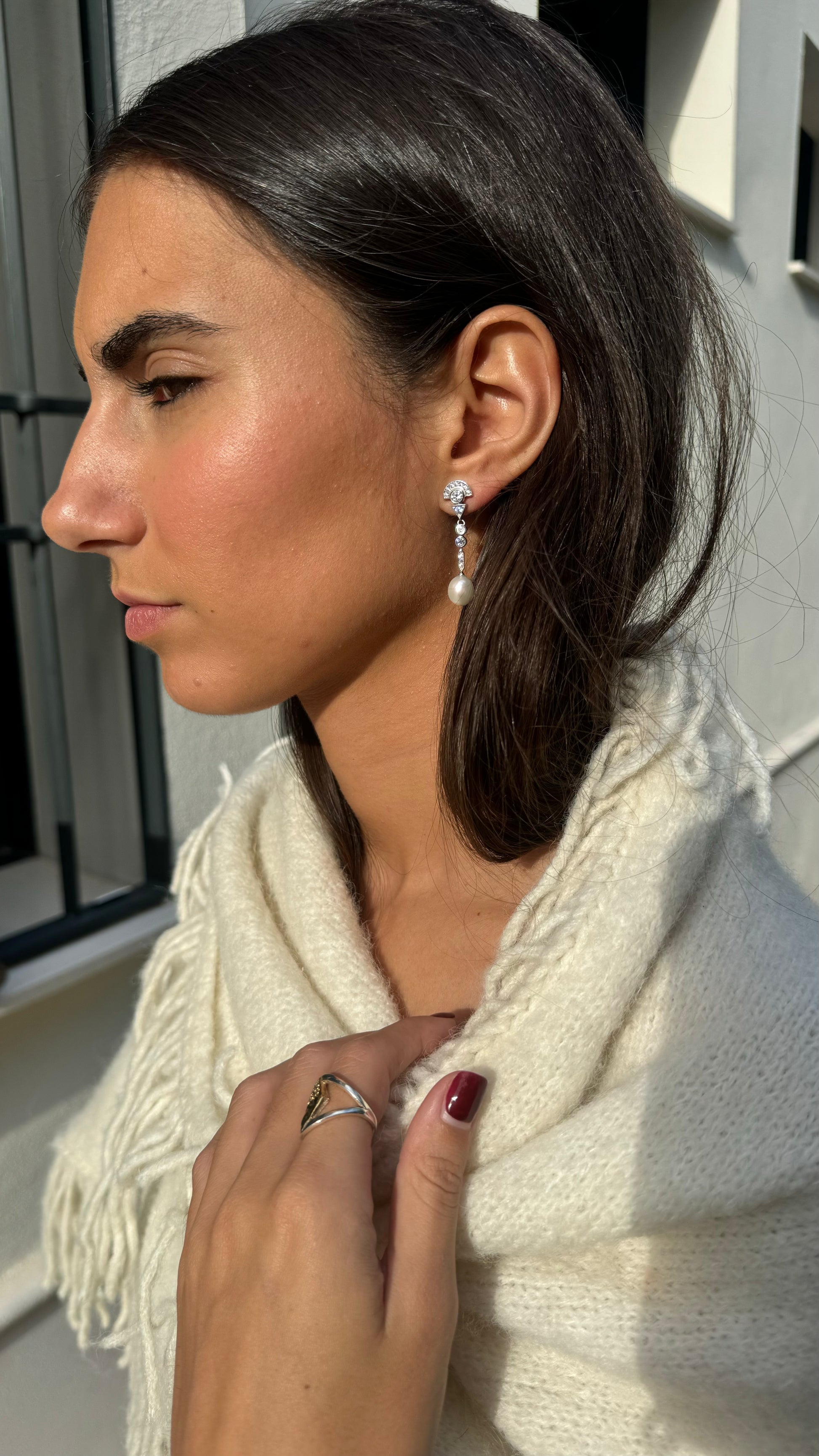 Pendientes Arco de Luna