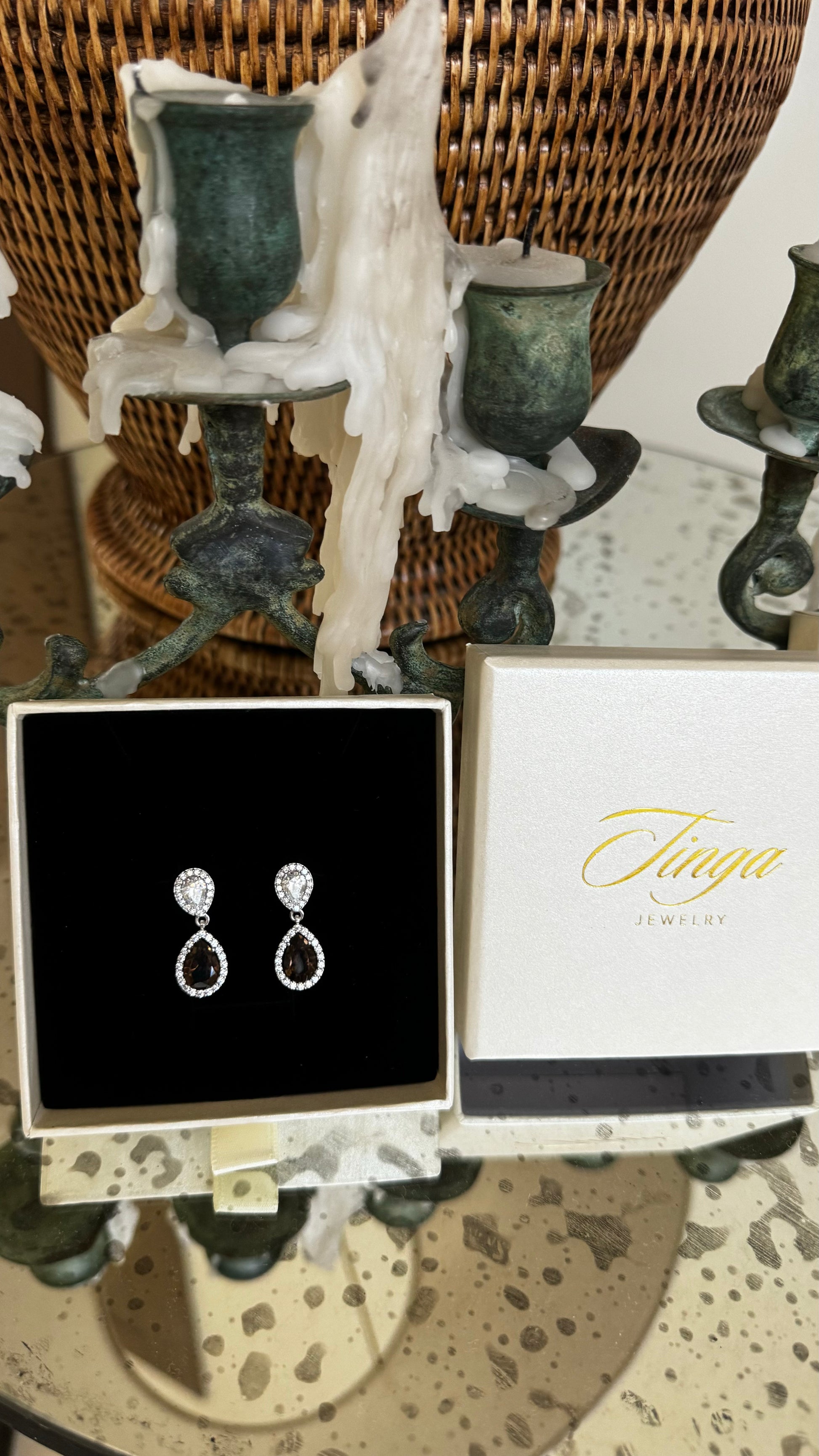 Pendientes Doble Gota