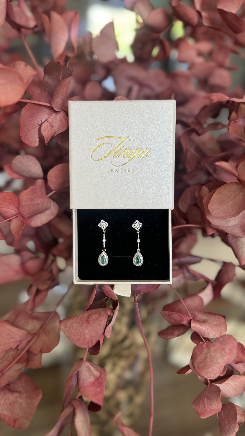 Pendientes Medina Esmeralda