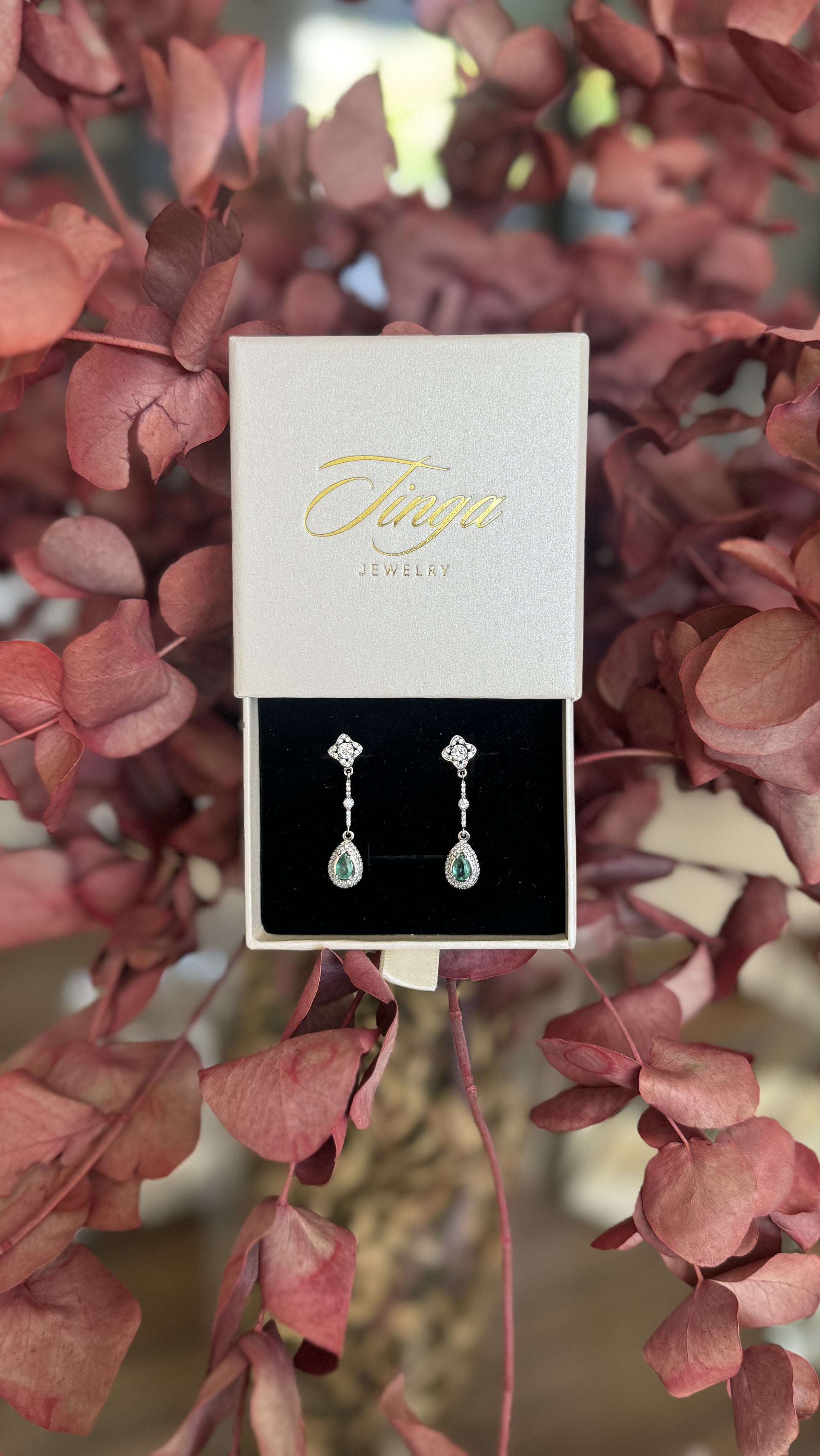Pendientes Medina Esmeralda