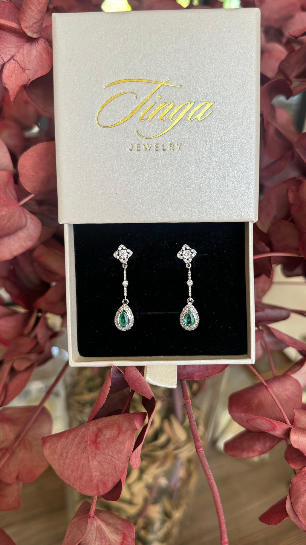 Pendientes Medina Esmeralda