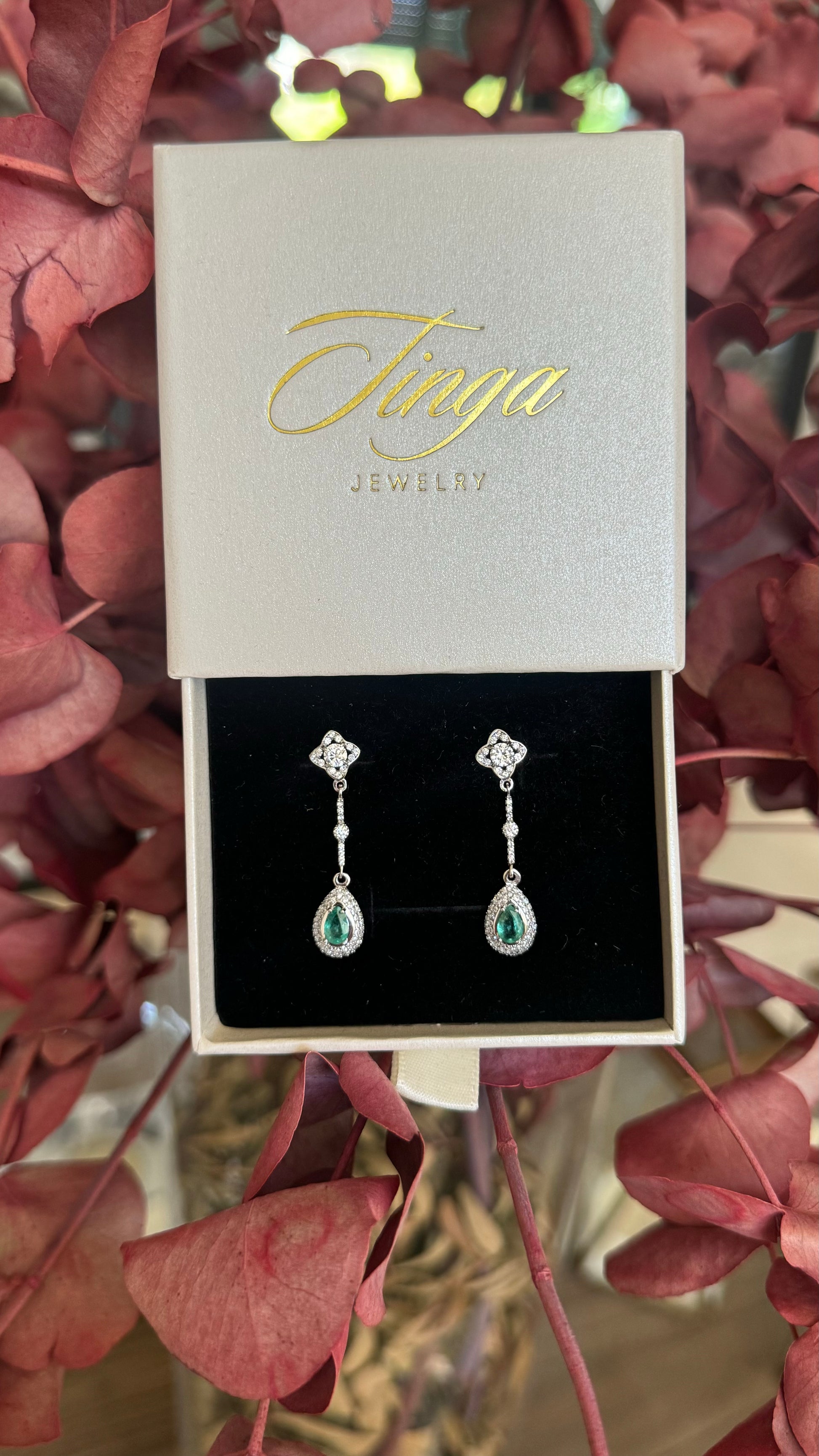 Pendientes Medina Esmeralda